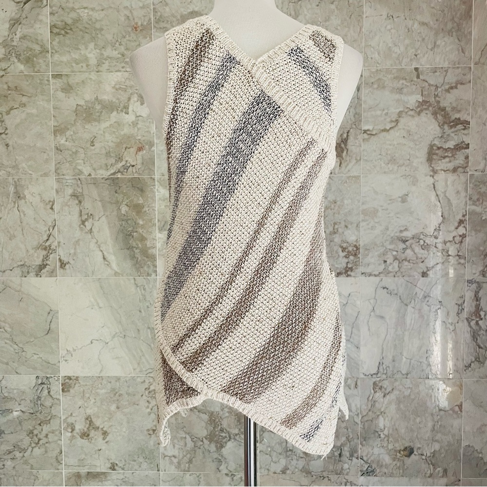 Sparrow Striped Cross Back Knit Top - Picture 6 of 8